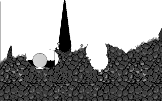 Pommitus atari screenshot